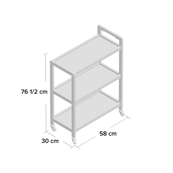 Symple Stuff Serving Cart Wayfair.ie